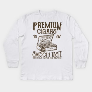 Premium Cigars Kids Long Sleeve T-Shirt